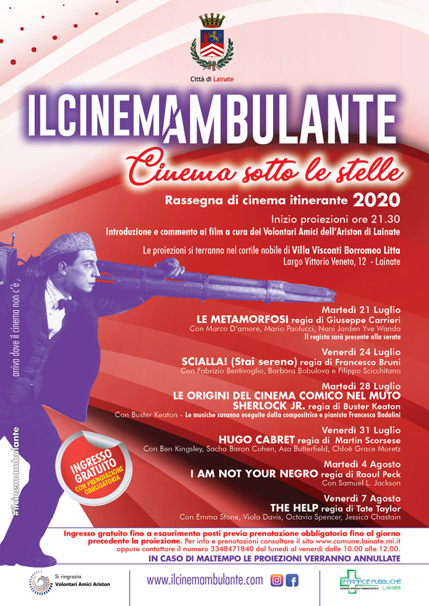 Il Cinemambulante | Cinema sotto le stelle in Villa Litta